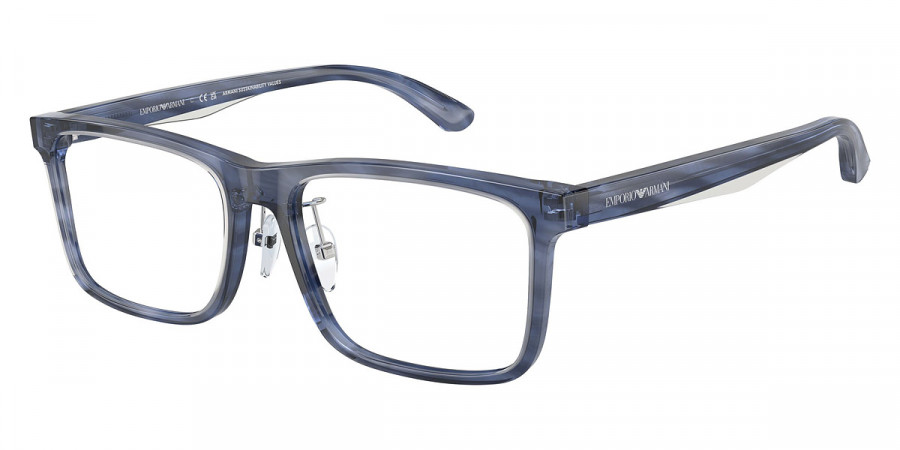 Emporio Armani™ EA3227F 6054 56 - Shiny Blue/Top Smoke