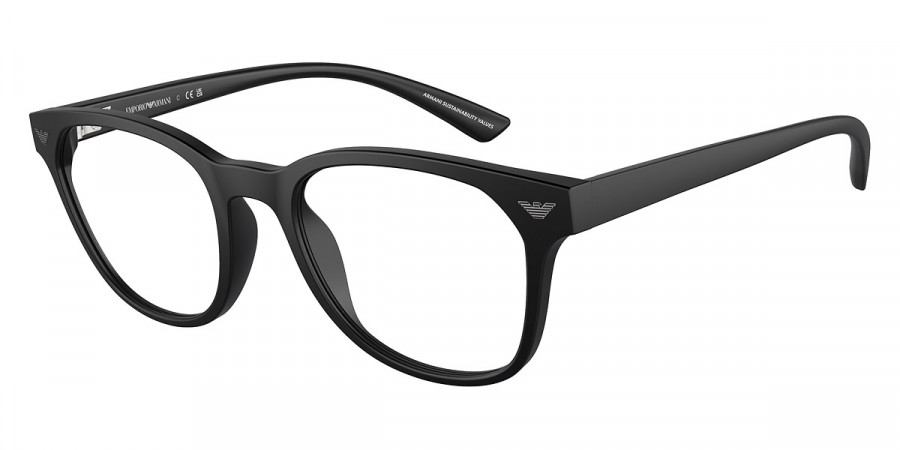 Emporio Armani™ EA3240U 5001 52 - Matte Black