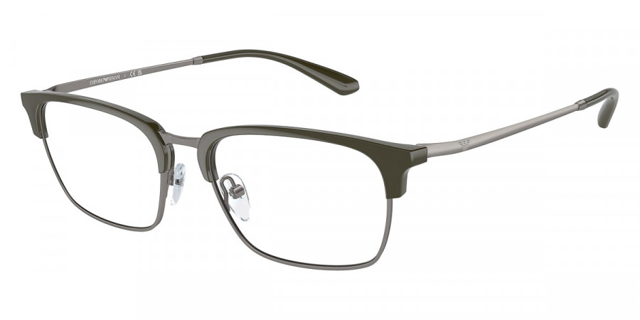 Emporio Armani™ EA3243 3003 53 - Shiny Green/Matte Gunmetal