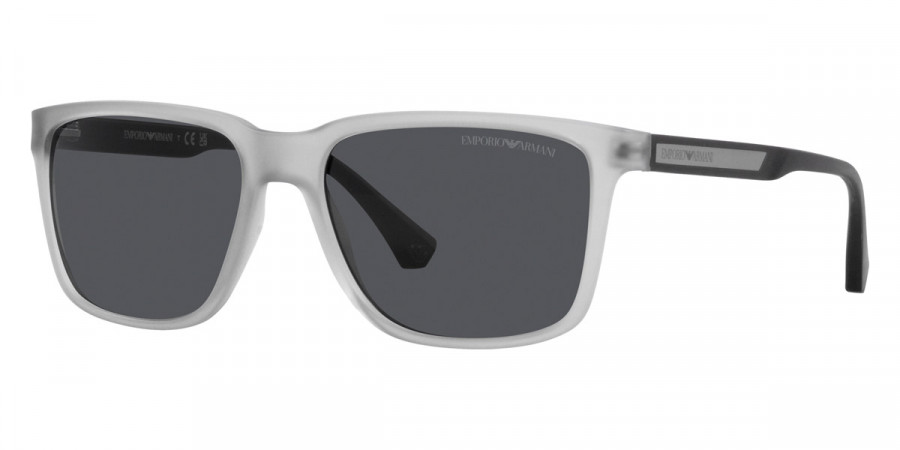 Color: Matte Transparent Gray (501287) - Emporio Armani EA404750128756