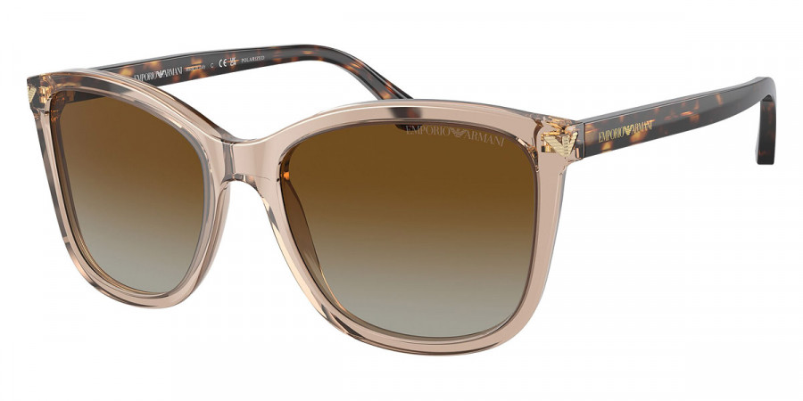 Emporio Armani™ EA4060 5850T5 56 - Transparent Tundra/Havana