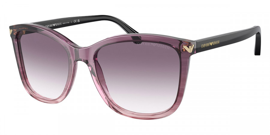 Emporio Armani™ EA4060 59668H 56 - Gradient Violet/Black