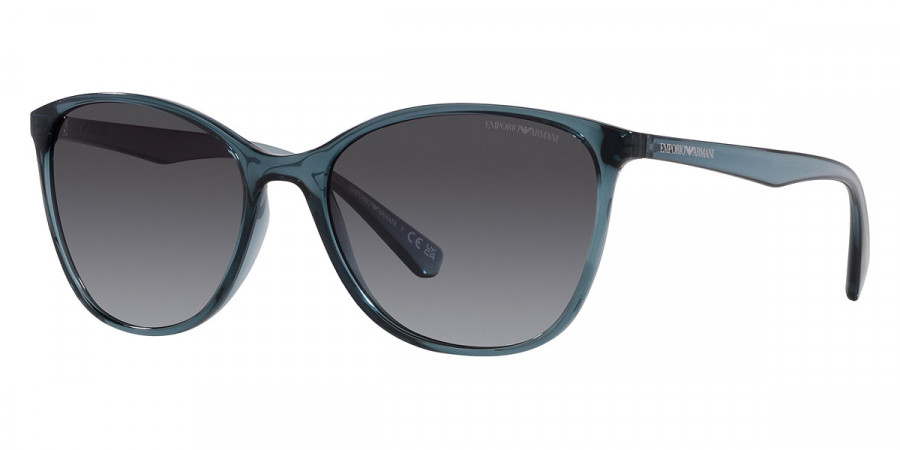 Color: Transparent Blue (59188G) - Emporio Armani EA407359188G56