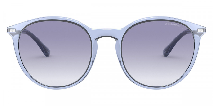 Emporio Armani™ EA4148 584419 54 - Shiny Transparent Blue