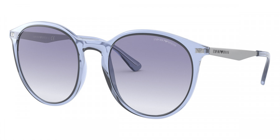 Color: Shiny Transparent Blue (584419) - Emporio Armani EA414858441954