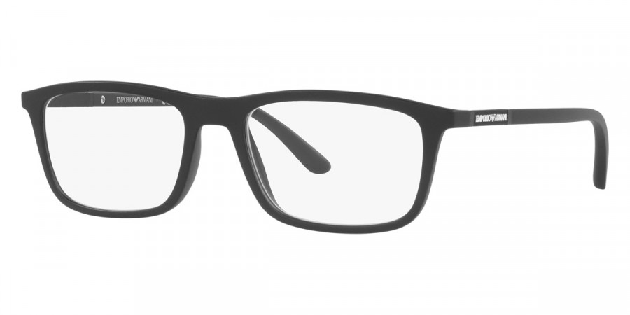 Color: Matte Black (53231W) - Emporio Armani EA416053231W55