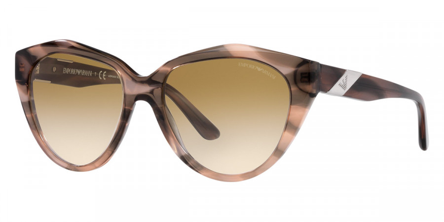 Color: Shiny Striped Brown (516913) - Emporio Armani EA417851691354