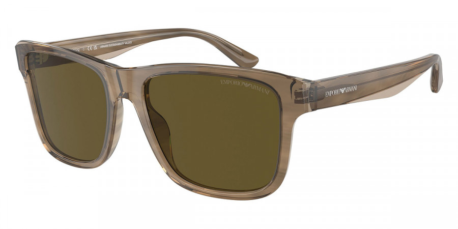 Color: Shiny Green/Top Brown (605573) - Emporio Armani EA420860557356