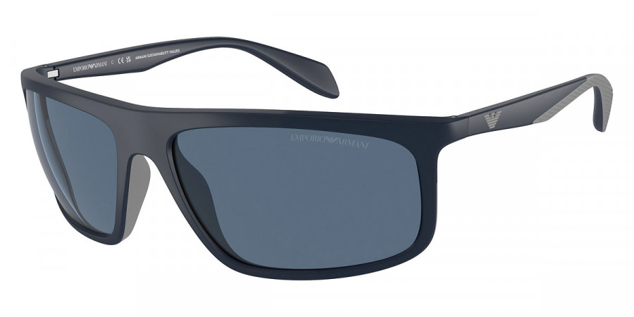 Emporio Armani™ EA4212U 508880 64 - Matte Blue/Rubber Gray