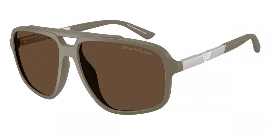 Emporio Armani™ EA4236U 543773 59 - Matte Beige/Aluminium