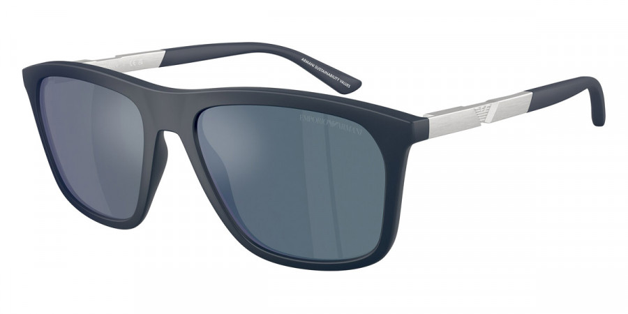 Emporio Armani™ EA4237 618925 57 - Matte Dark Blue/Aluminium