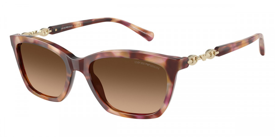 Emporio Armani™ EA4238 619674 54 - Shiny Havana Red/Shiny Pale Gold