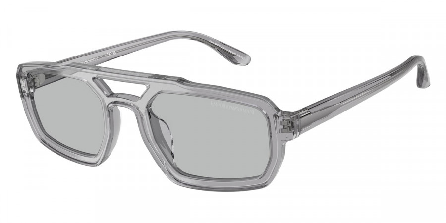 Emporio Armani™ EA4240U 620287 53 - Shiny Transparent Gray