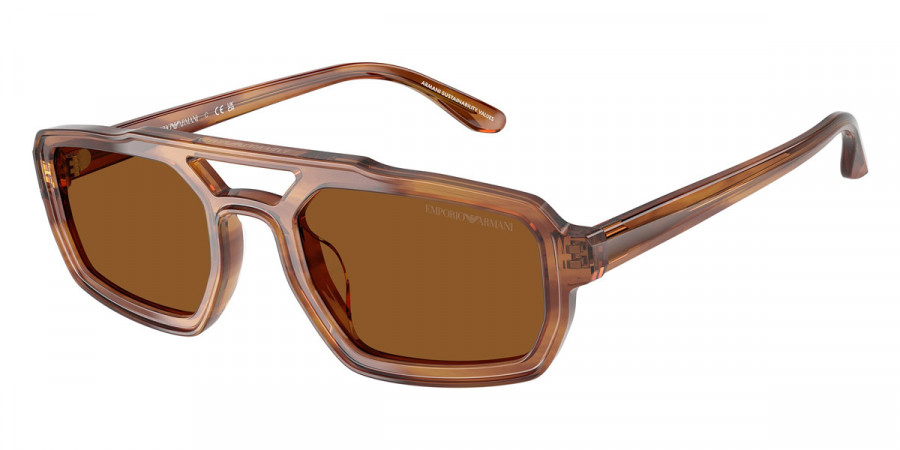 Emporio Armani™ EA4240U 620373 53 - Shiny Havana Brown