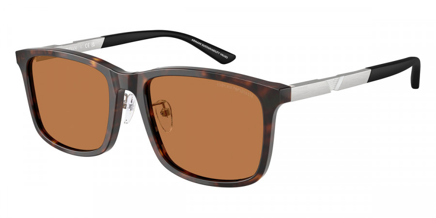 Emporio Armani™ EA4241D 502673 57 - Shiny Havana/Aluminium