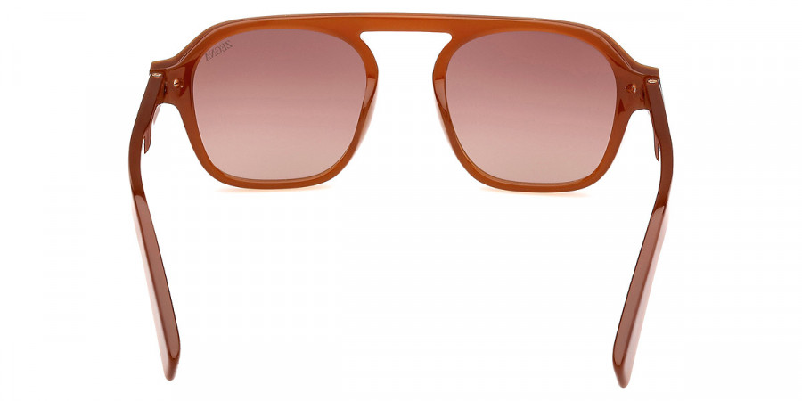 Color: Shiny Light Brown (45F) - Ermenegildo Zegna EZ024145F51