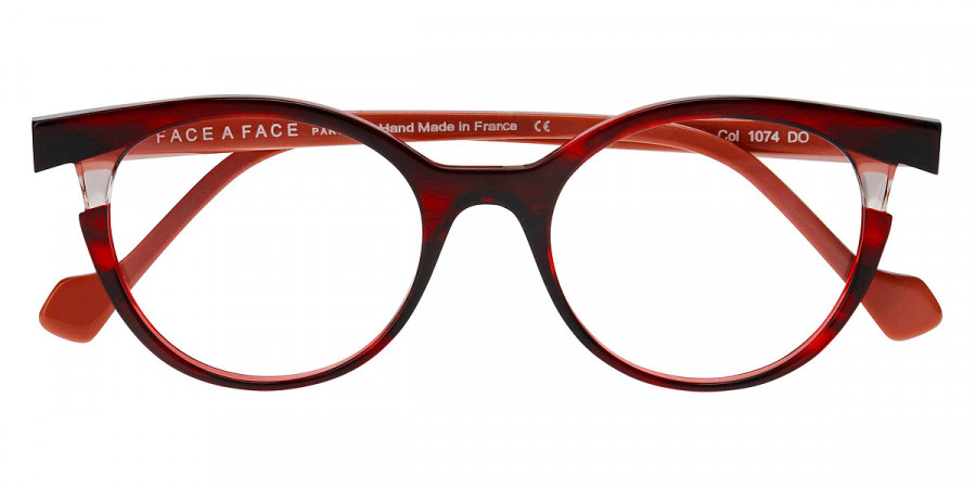 Face a Face™ BAHIA 3 1074 47 - Red Transparent Tortoise