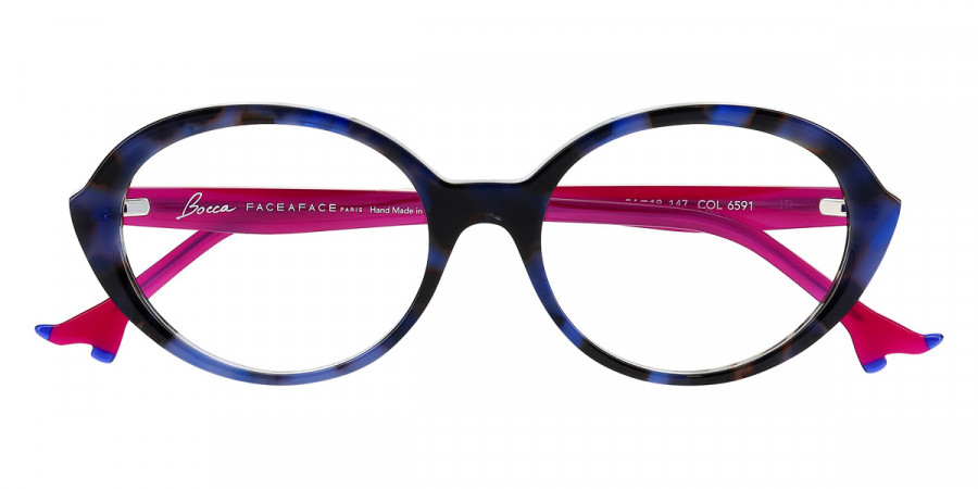 Face a Face™ BOCCA PLUM 2 6591 54 - Blue Opale Tortoise