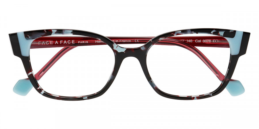 Face a Face™ EILEEN 1 0078 51 - Tortoise Acajou Blue