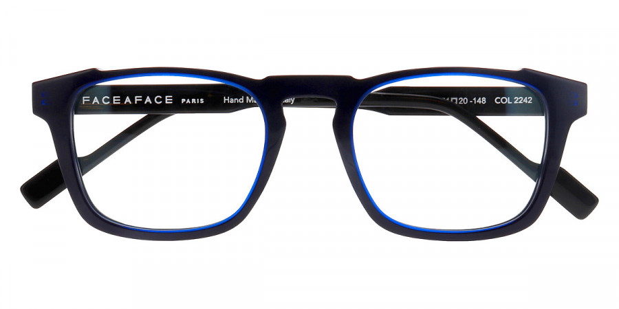 Face a Face™ GOTHAM 2 2242 51 - Blue Transparent to Black