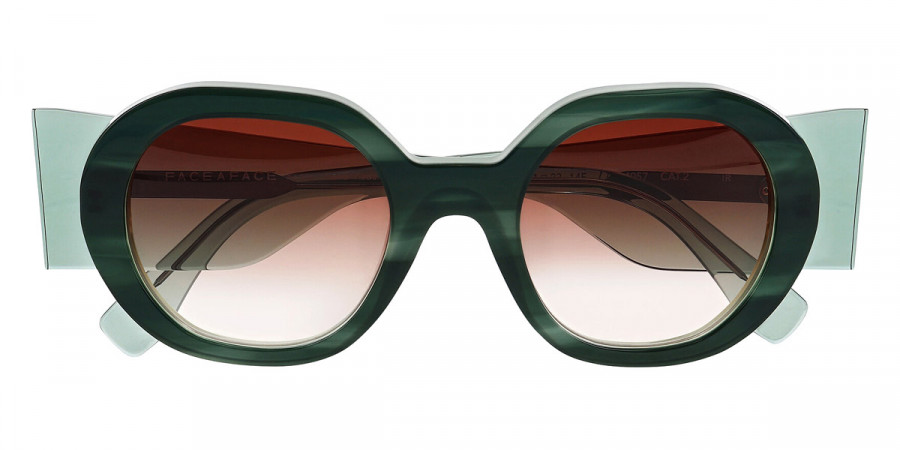 Face a Face™ HYPNO 1 4057 51 - Tortoise Green Irisé