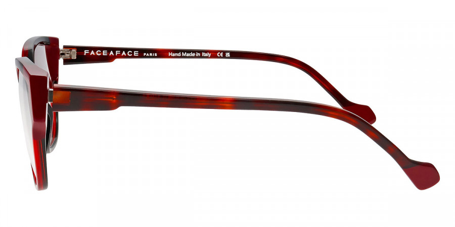 Color: Red Transparent and Black (1100) - Face a Face FAFIPSSO1110050