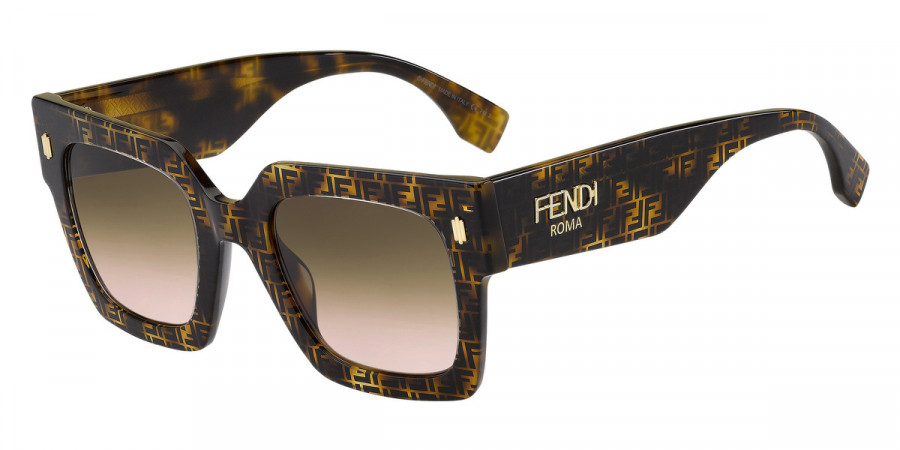 Fendi™ 0457/G/S 02VMM2 51 - Havana Pattern