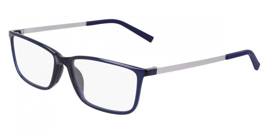 Flexon™ Ep8014 410 56 Shiny Navy Eyeglasses 4248