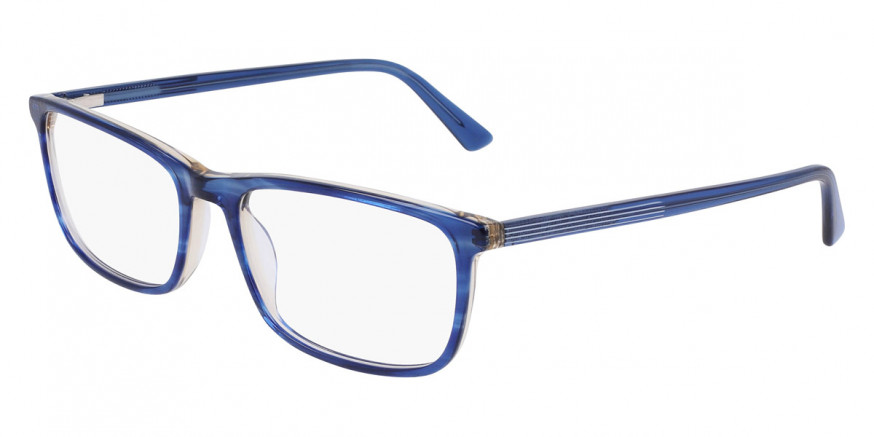 Genesis™ G4056 400 57 Navy Horn Eyeglasses