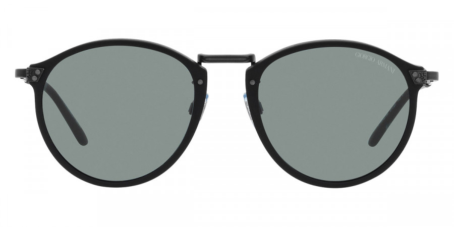 Giorgio Armani™ AR 318SM 504256 51 - Matte Black and Brushed Gunmetal