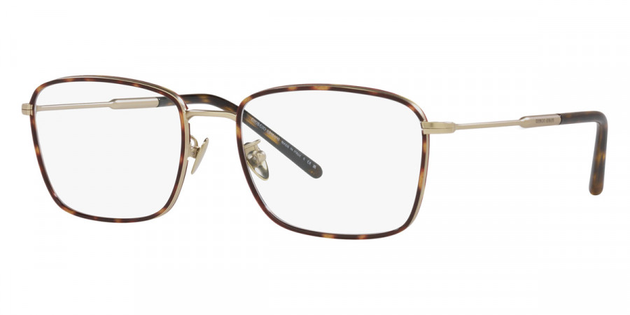 Color: Matte Pale Gold/Havana (3002) - Giorgio Armani AR5127J300256