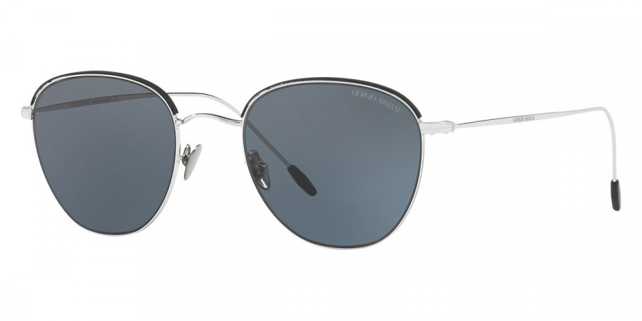 Color: Silver/Matte Black (301587) - Giorgio Armani AR604830158751