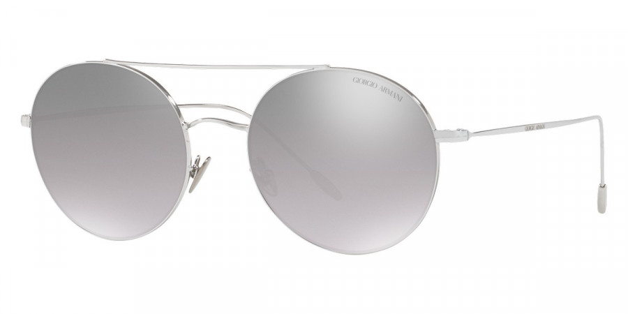 Color: Silver (30156V) - Giorgio Armani AR605030156V54