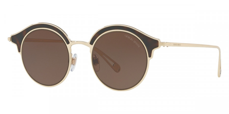 Color: Havana/Pale Gold (321573) - Giorgio Armani AR607132157346