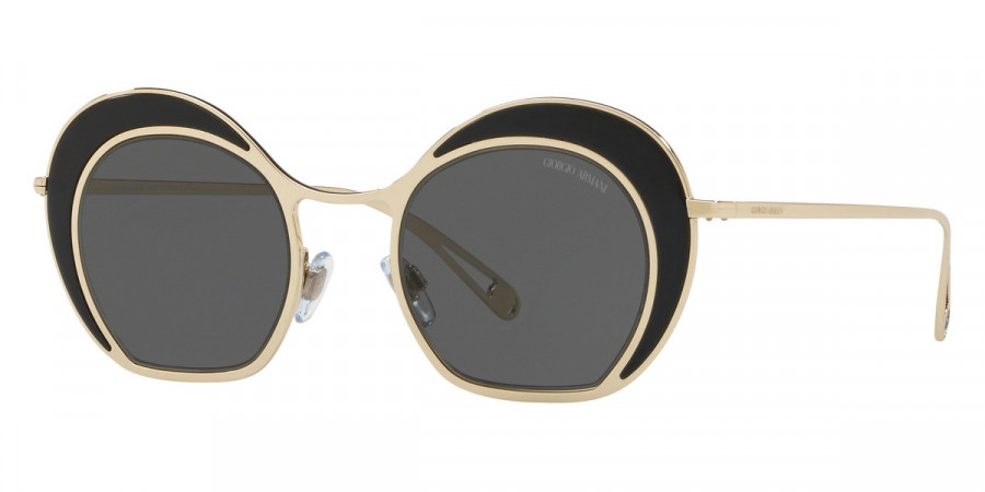 Color: Black/Pale Gold (301387) - Giorgio Armani AR607330138747