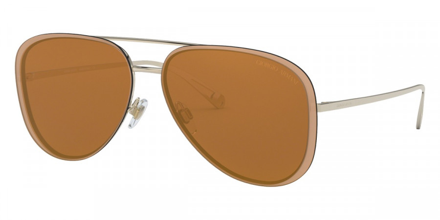 Color: Pale Gold (30136H) - Giorgio Armani AR608430136H60