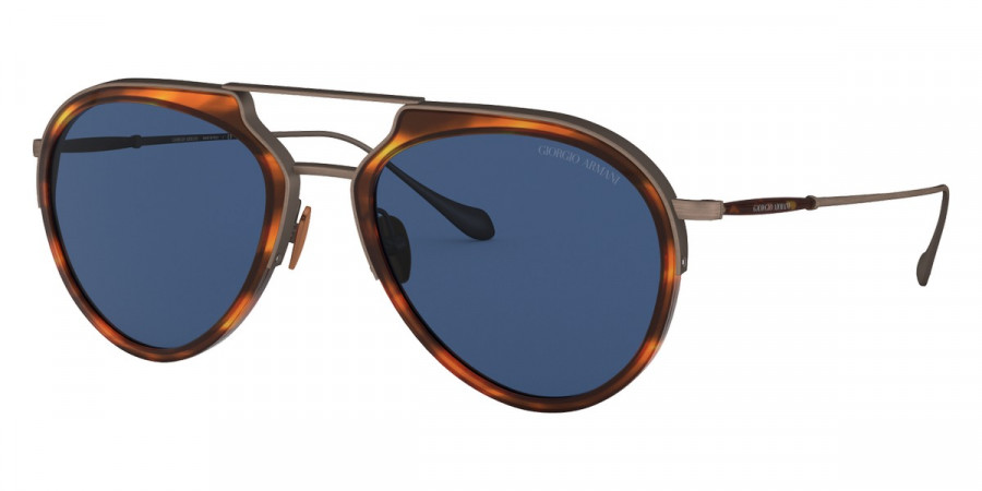 Color: Striped Brown/Brushed Bronze (325980) - Giorgio Armani AR609732598054