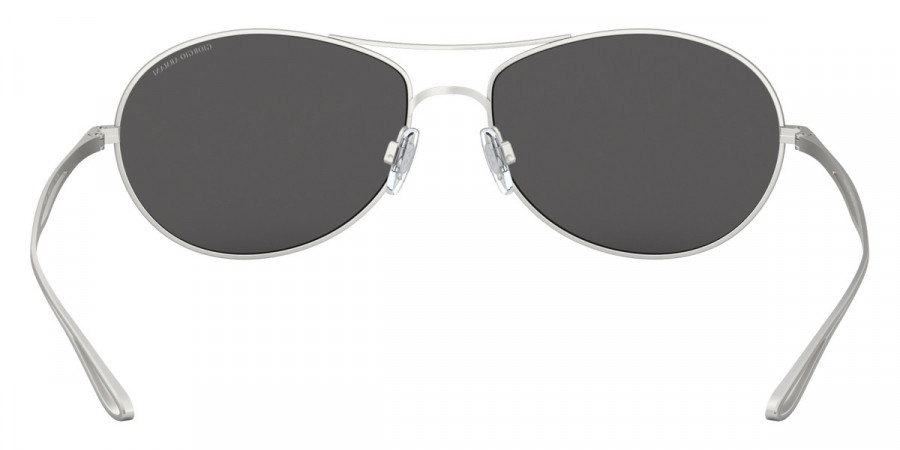 Color: Matte Silver (30456G) - Giorgio Armani AR609930456G59