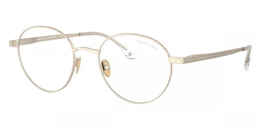 Color: Matte Pale Gold (30021W) - Giorgio Armani AR610730021W51