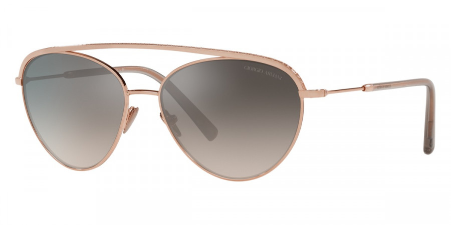 Color: Rose Gold (30116I) - Giorgio Armani AR6127B30116I56