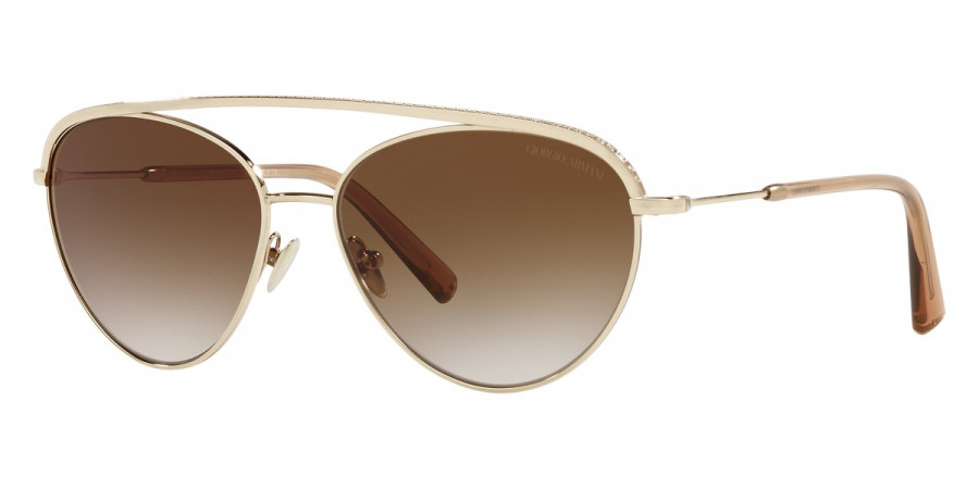 Color: Pale Gold (301313) - Giorgio Armani AR6127B30131356