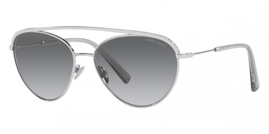 Color: Silver (301511) - Giorgio Armani AR6127B30151156