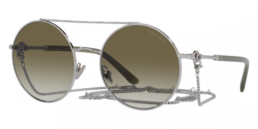 Color: Silver (30158E) - Giorgio Armani AR613530158E56