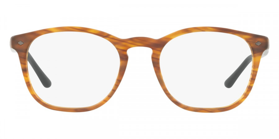 Giorgio Armani™ AR7074 5562 54 - Matte Striped Light Brown