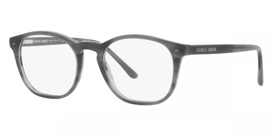 Color: Bio Striped Gray Havana (5877) - Giorgio Armani AR7074587750