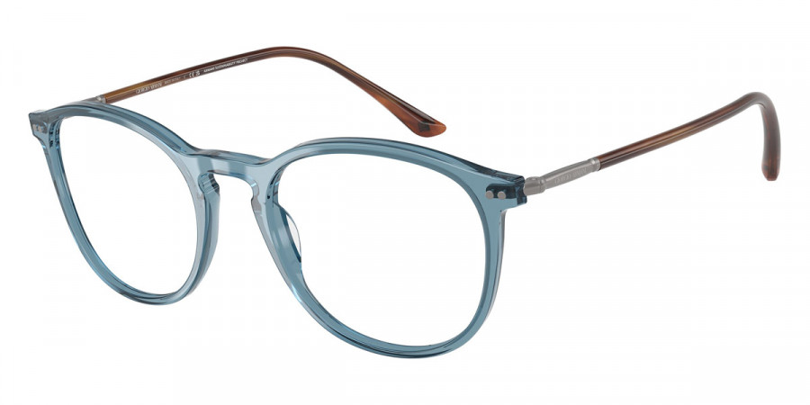 Giorgio Armani™ AR7125 6071 52 - Transparent Blue/Havana