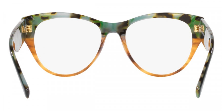 Color: Green Havana/Striped Brown (5930) - Giorgio Armani AR7222593052