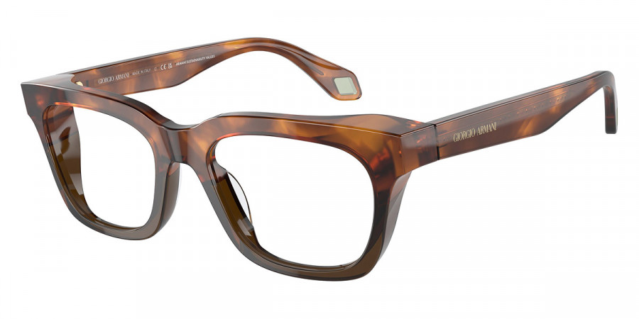 Giorgio Armani™ AR7247U 5988 50 - Havana Red/Opal Olive Green