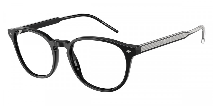 Giorgio Armani™ AR7259 5875 50 - Black on Crystal