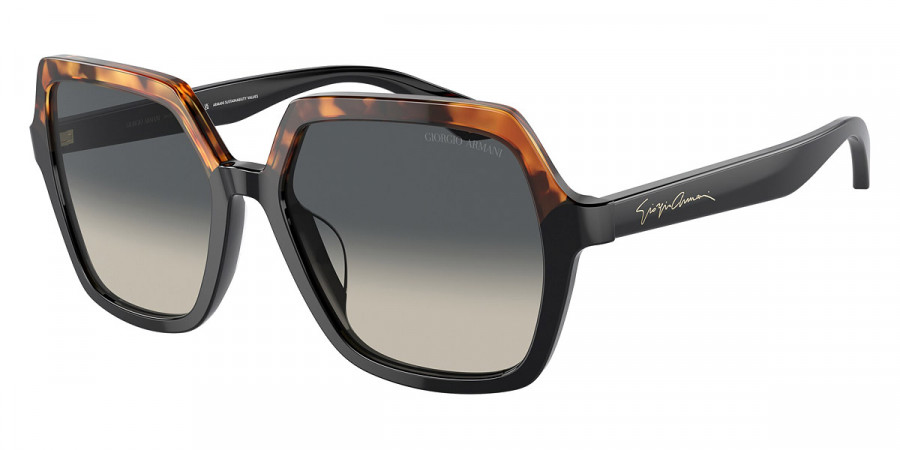 Giorgio Armani™ AR8193U 587519 55 - Yellow Havana/Black